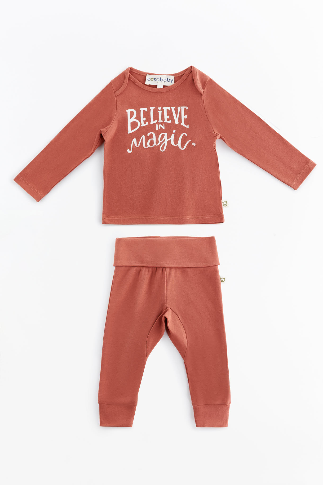 Believe in Magic Long Sleeve Top & Cozy Pants Lounge Set – Bild 3