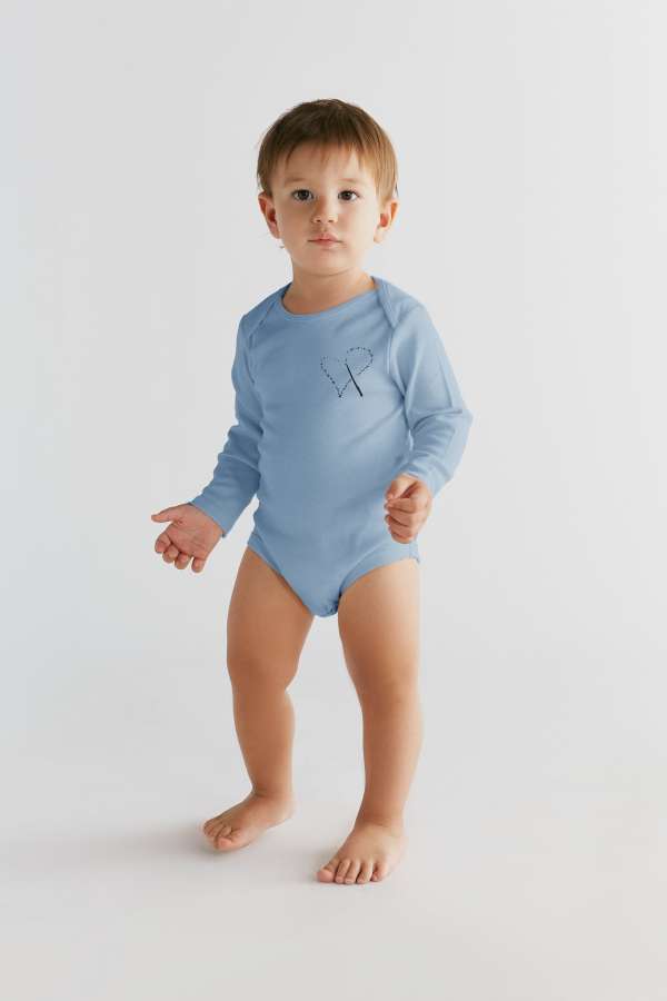 Magic Heart Onesie & Footie Bottoms – Bild 7