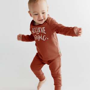 Believe in Magic Long Sleeve Top & Cozy Pants Lounge Set