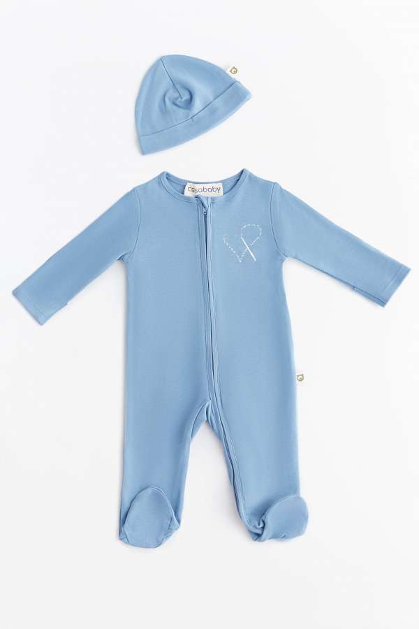 Magic Heart Zipper Sleepsuit – Bild 2