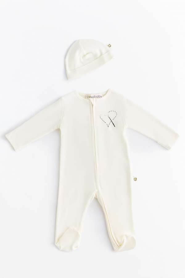 Magic Heart Zipper Sleepsuit – Bild 4