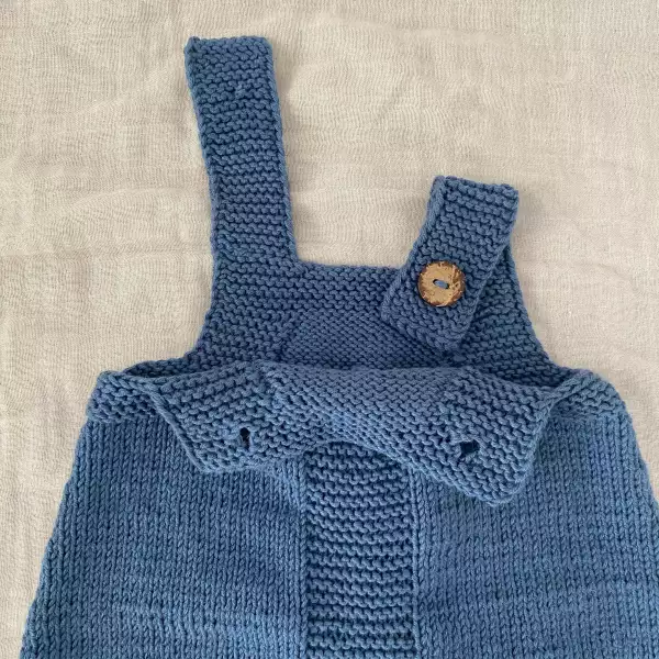 Newborn Knit Set – Navy Blue - Image 5