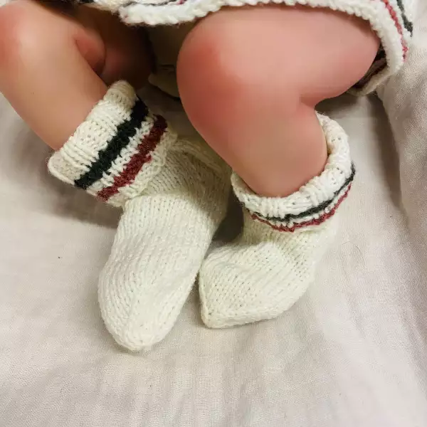 Knit Merino Wool Baby Set - Image 8