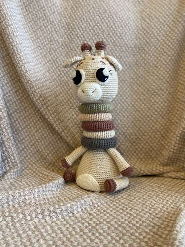 Crochet Giraffe Toy - Image 4