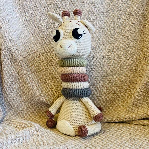 Crochet Giraffe Toy - Image 2