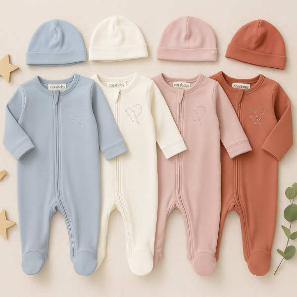 Magic Heart Zipper Sleepsuit – Bild 10
